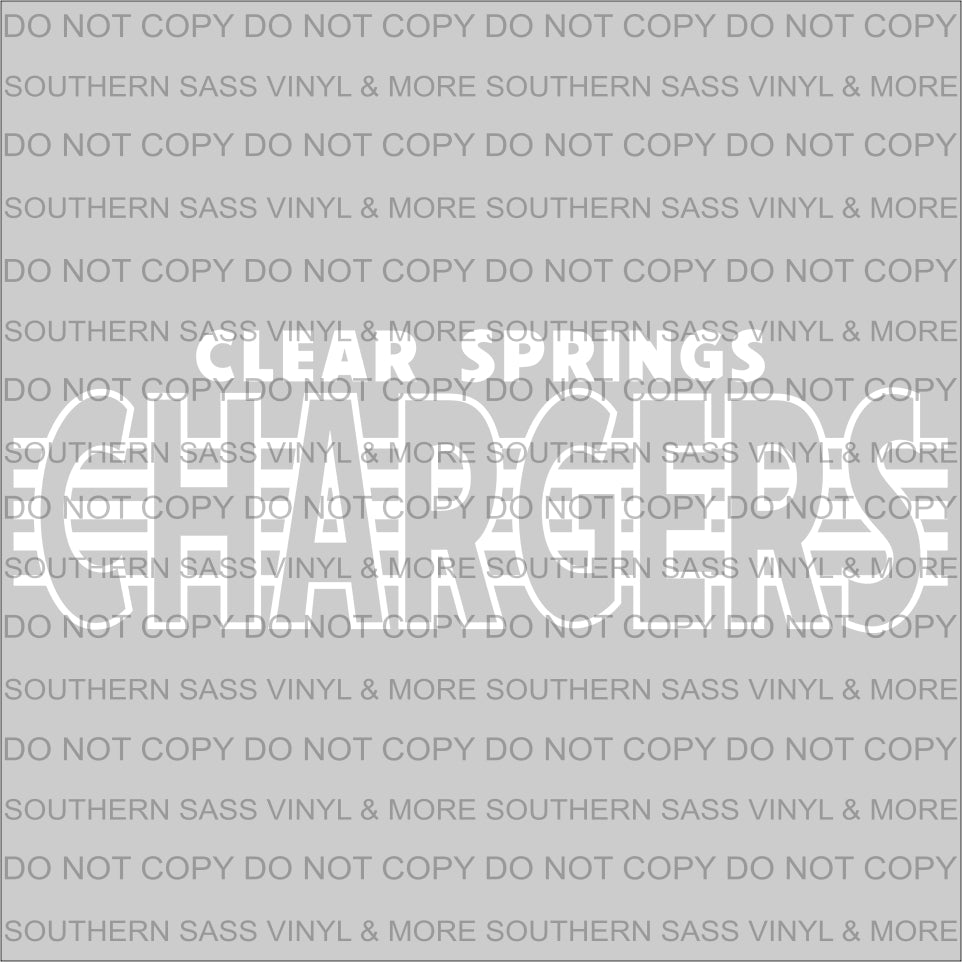 Chargers Southern Sass Vinyl & More