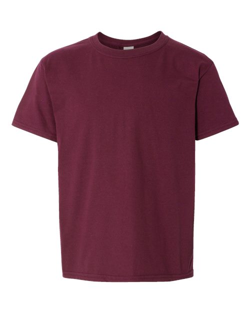YOUTH Gildan Softstyle 64000B Maroon