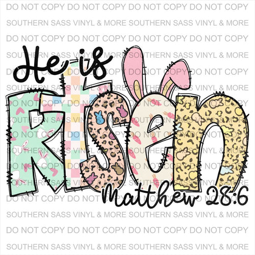 He is Risen - Matthew 28:6