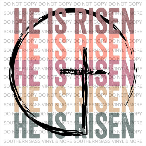 He is Risen Stacked