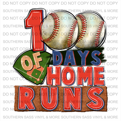 100 Days - Baseball