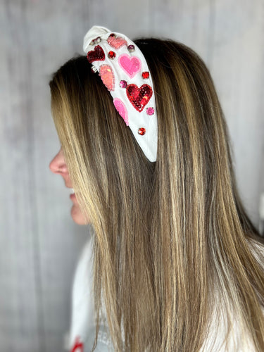 Hearts Headband