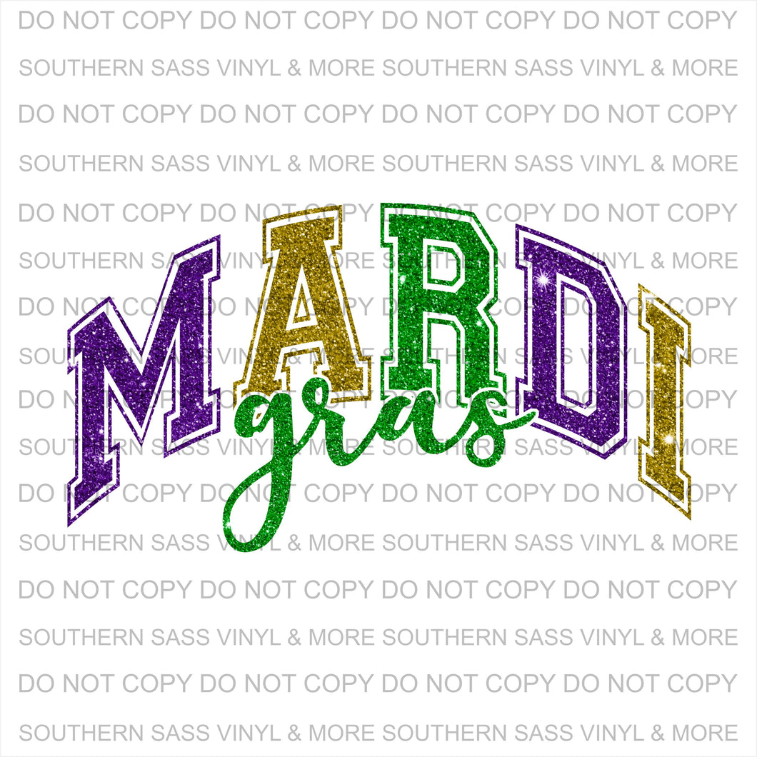 Mardi Gras (Faux Glitter)-2