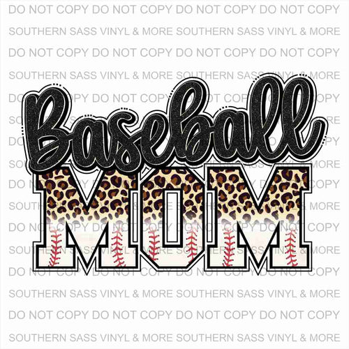 Baseball Mom - Cheetah