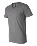 Bella Canvas V-Neck 3005 Deep Heather
