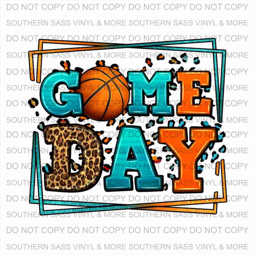 Game Day - Basketball Leopard