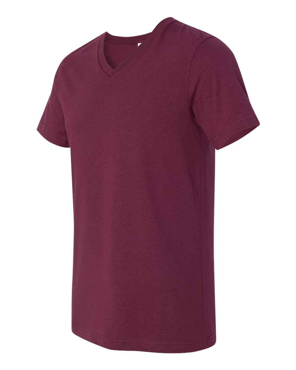 Bella Canvas V-Neck 3005 Maroon