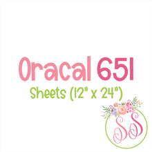 Load image into Gallery viewer, Oracal 651 Adhesive - 12&quot; x 24&quot; Sheet