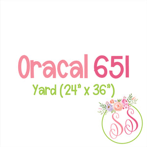 Oracal 651 Adhesive - Yard